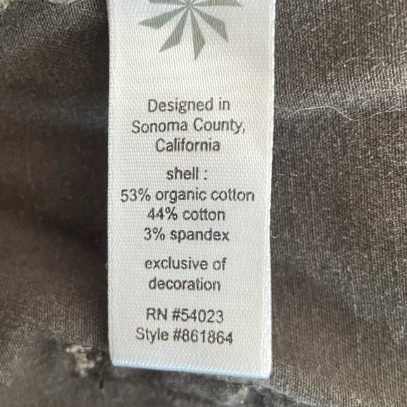 Athleta army green cargo style organic cotton blend utility gorpcore pant size 2 - Picture 12 of 12